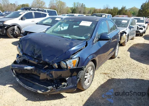 2016 Chevrolet Sonic Lt Auto z USA, uszkodzony, nr VIN 1G1JC5SH8G4157766